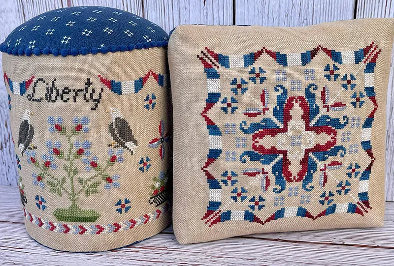 Liberty Drum and Pincushion by Jan Hicks Creates (pre-order) Jan Hicks Creates