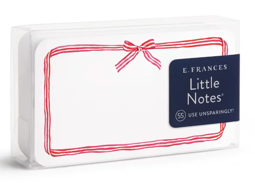 Little Notes - Striped Red Ribbon E. Frances