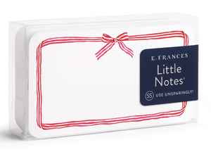 Little Notes - Striped Red Ribbon E. Frances