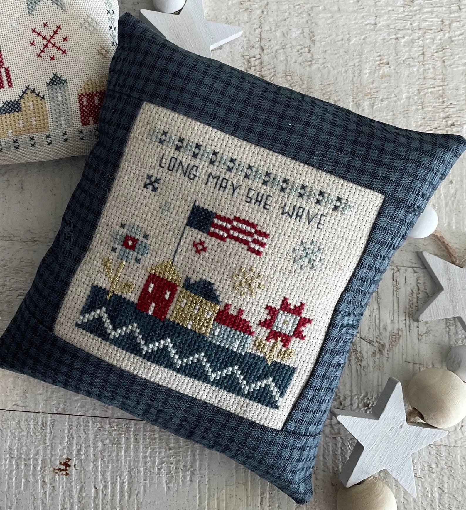 Long May She Wave by Emily Call Stitching Emily Call Stitching