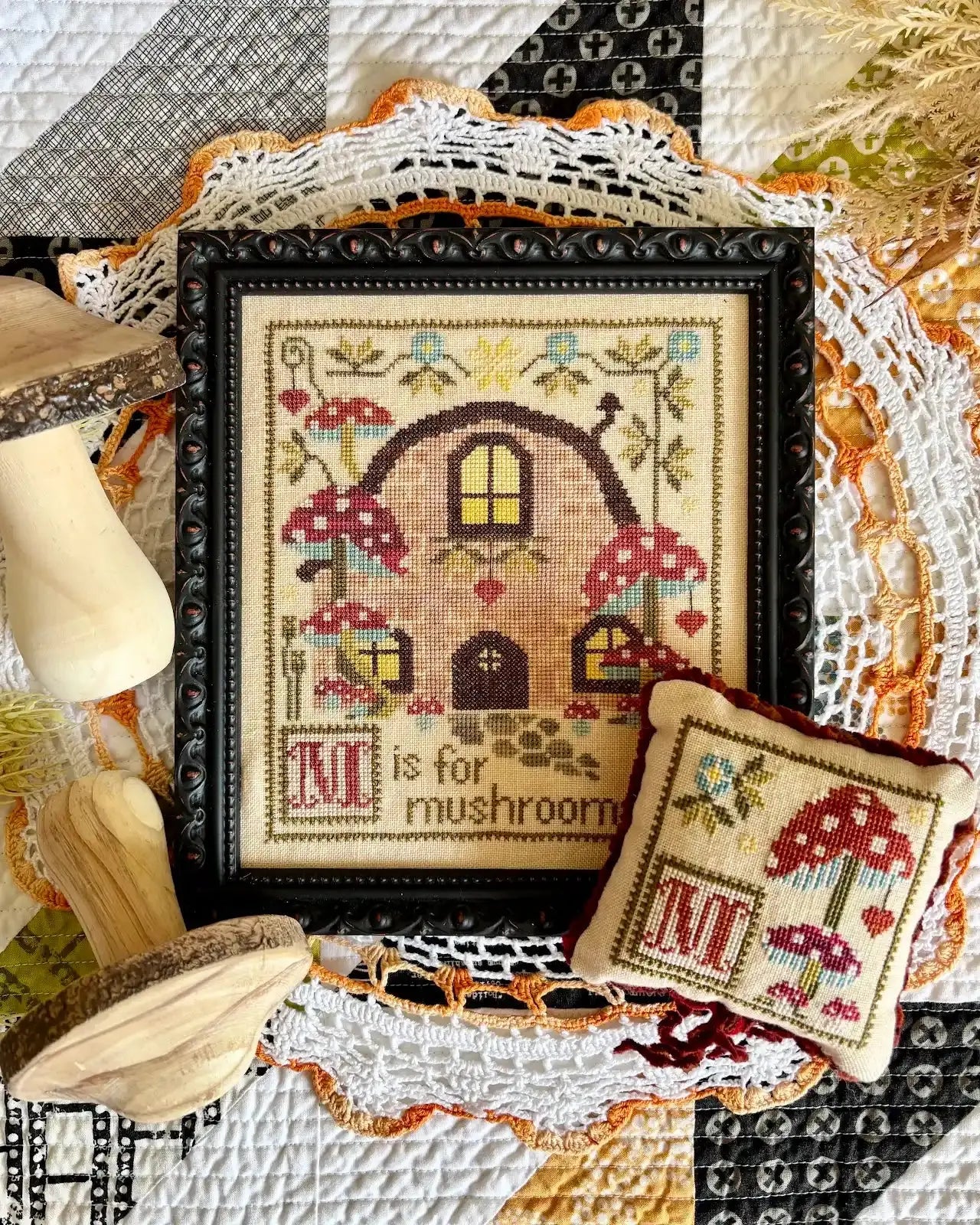 M is for Mushroom by Yasmin's Made With Love (Pre-order) Yasmin's Made With Love