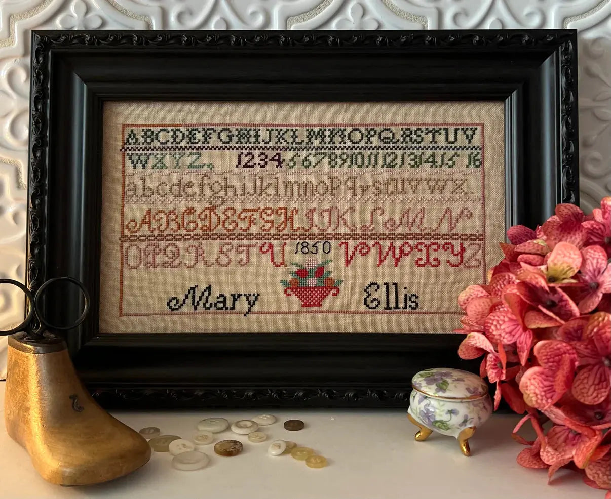 Mary Ellis 1850 by Violets & Verses Violets & Verses