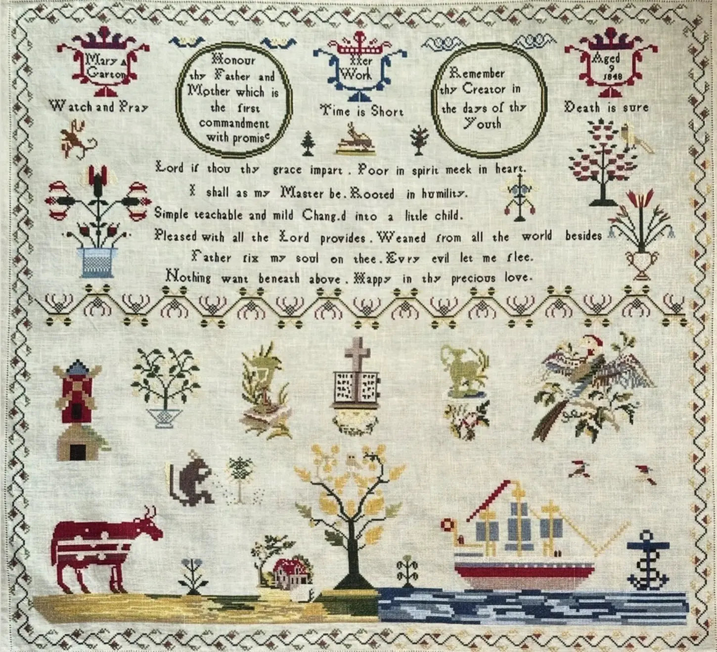 Mary Garton 1848 by NeedleWork Press (Pre-order) NeedleWork Press