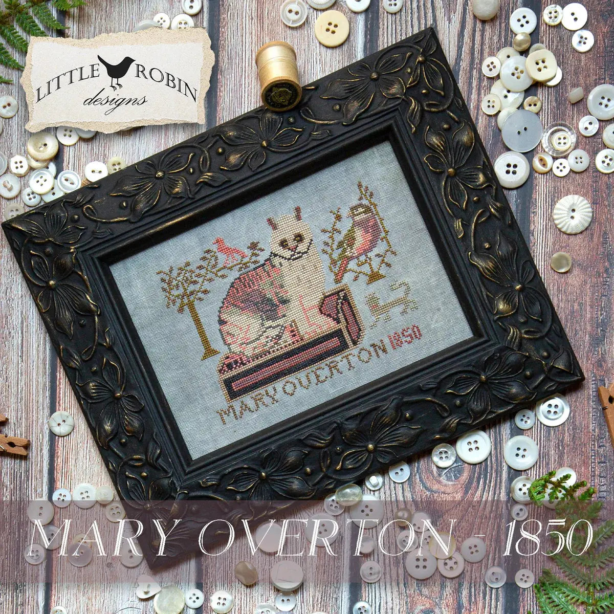 Mary Overton 1850 by Little Robin Designs (Pre-order) Little Robin Designs