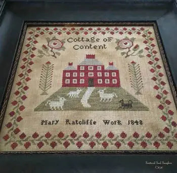 Mary Ratcliffe 1848 by Scattered Seed Samplers Scattered Seed Samplers