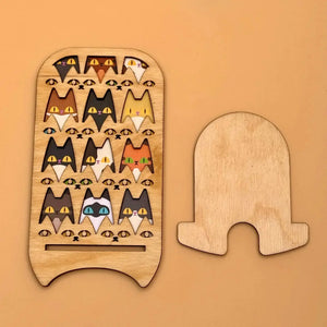 Meowsome Phone Stand by Lemonwood Lemonwood