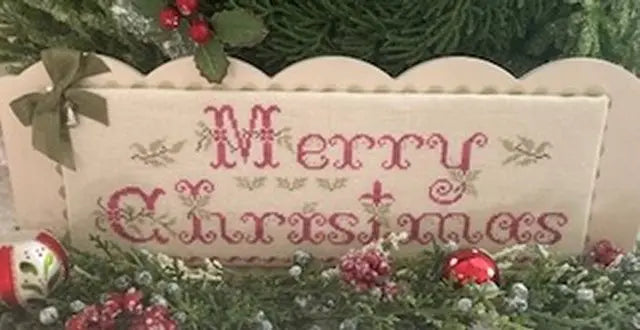 Merry Christmas by JBW Designs (Pre-order) Colorado Cross Stitcher