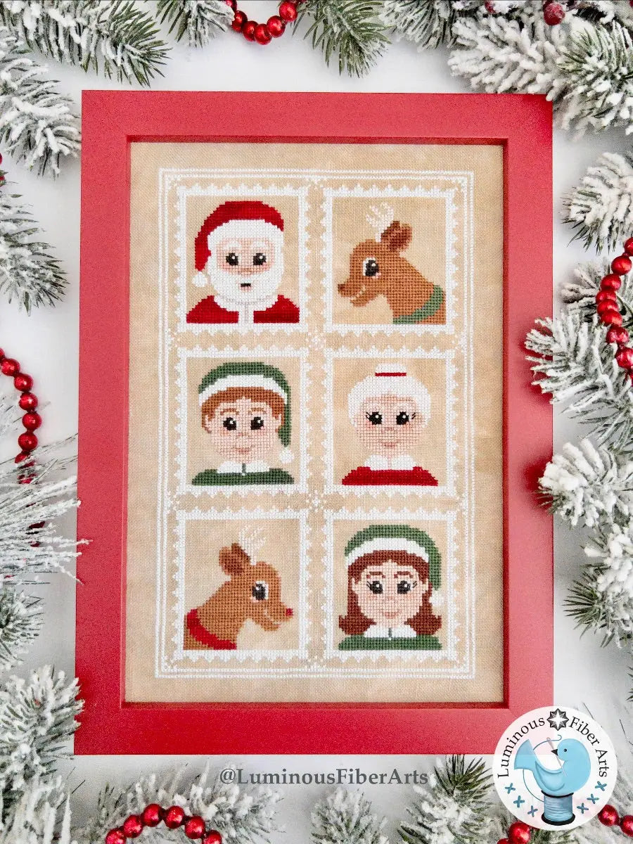 Merry Greetings by Luminous Fiber Arts (pre-order) Luminous Fiber Arts