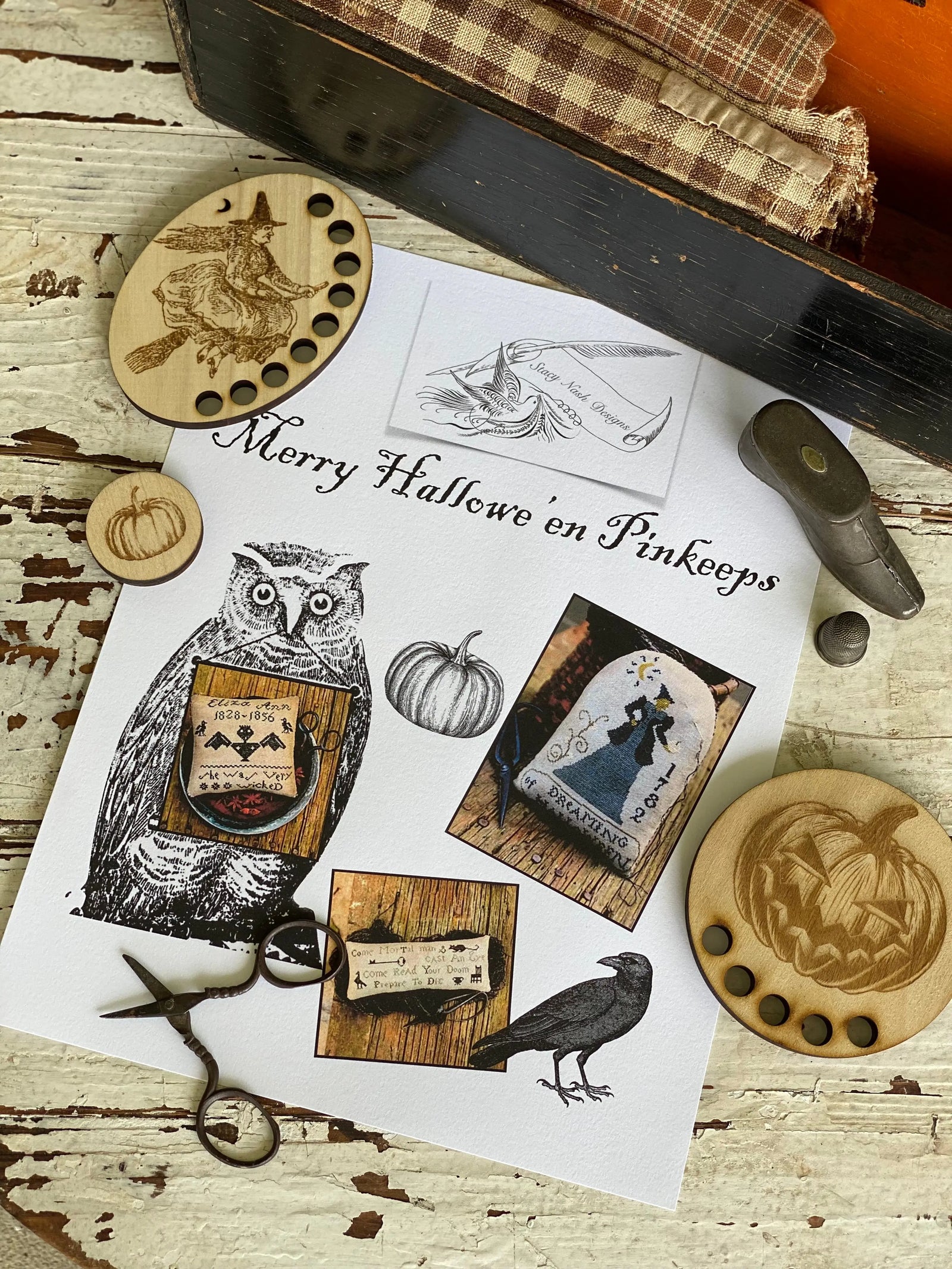 Merry Hallwe'en by Stacy Nash Primitives (pre-order) Stacy Nash Primitives