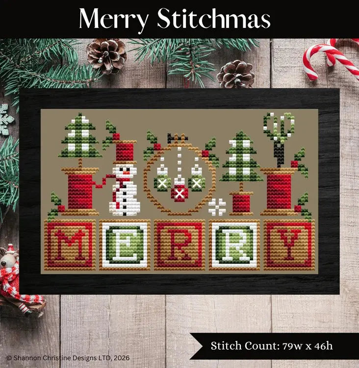 Merry Stitchmas by Shannon Christine (Pre-order) Shannon Christine Designs