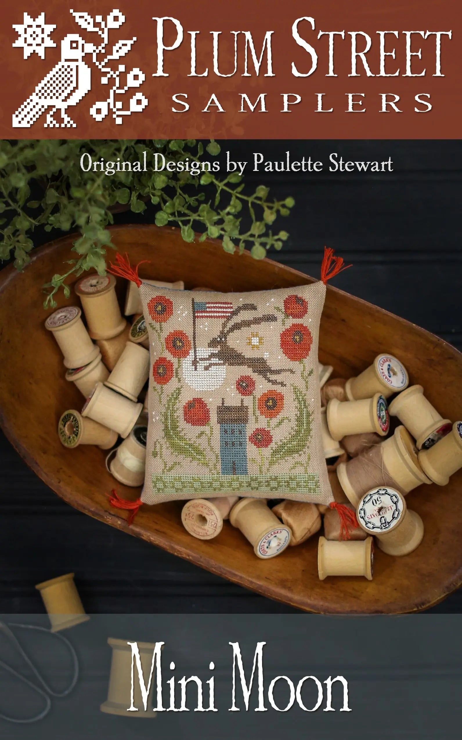 Mini Moon by Plum Street Samplers Plum Street Samplers