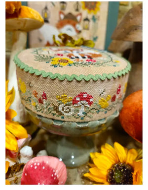 Month 9 Fox by Quaint Rose Needlearts (Pre-order) Quaint Rose Needlearts