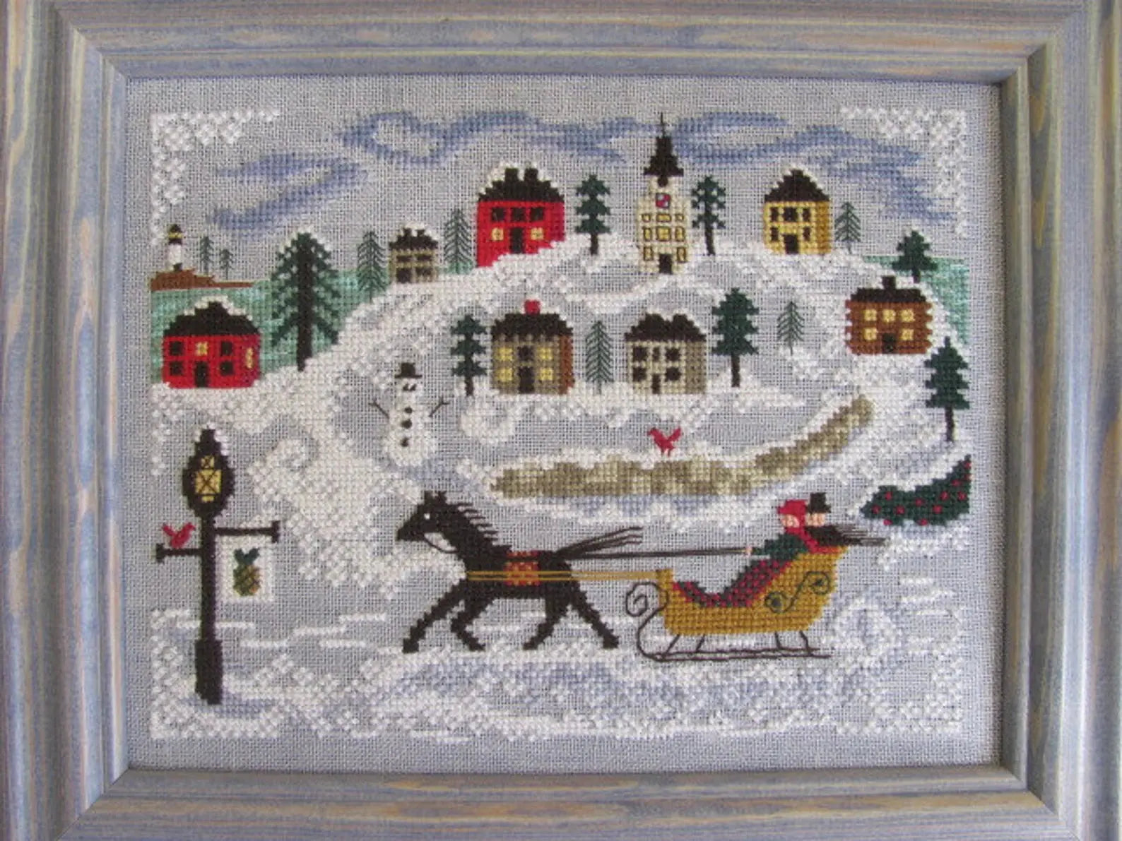 New England Winter by By the Bay Needleart By the Bay Needleart