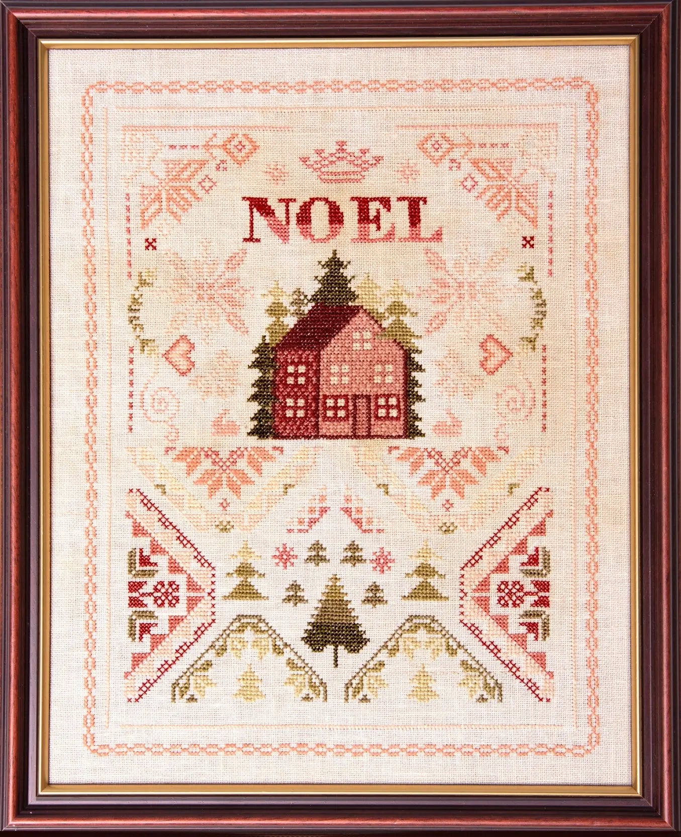 Noel Ornament Sampler by Samplers and Primitives (Pre-order) Samplers and Primitives