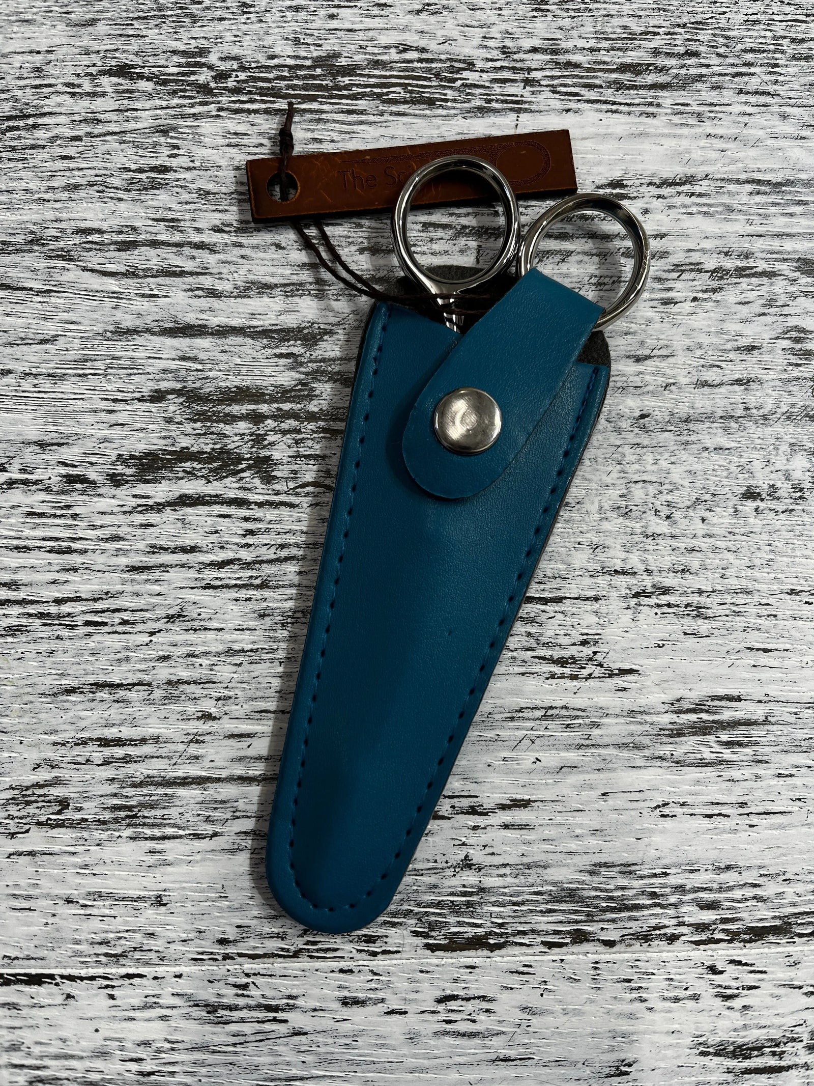 North Coast Scissors with Teal Case by The Scissorist Colorado Cross Stitcher