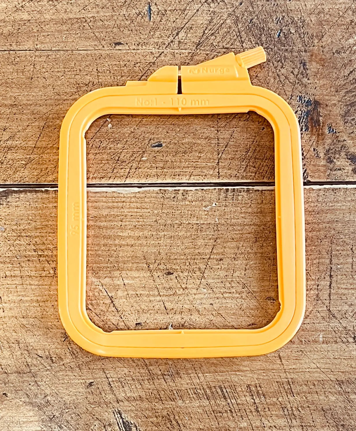Nurge Embroidery Hoop (Size 1 - XS) Orange Nurge