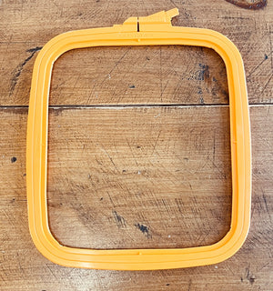 Nurge Embroidery Hoop (Size 3 - Medium) Orange Nurge