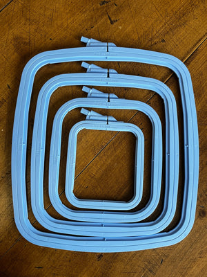 Nurge Embroidery Hoop (Size 4 - Lg) Blue Nurge