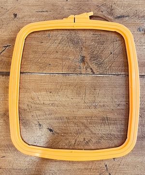 Nurge Embroidery Hoop (Size 4 - Lg) Orange Nurge