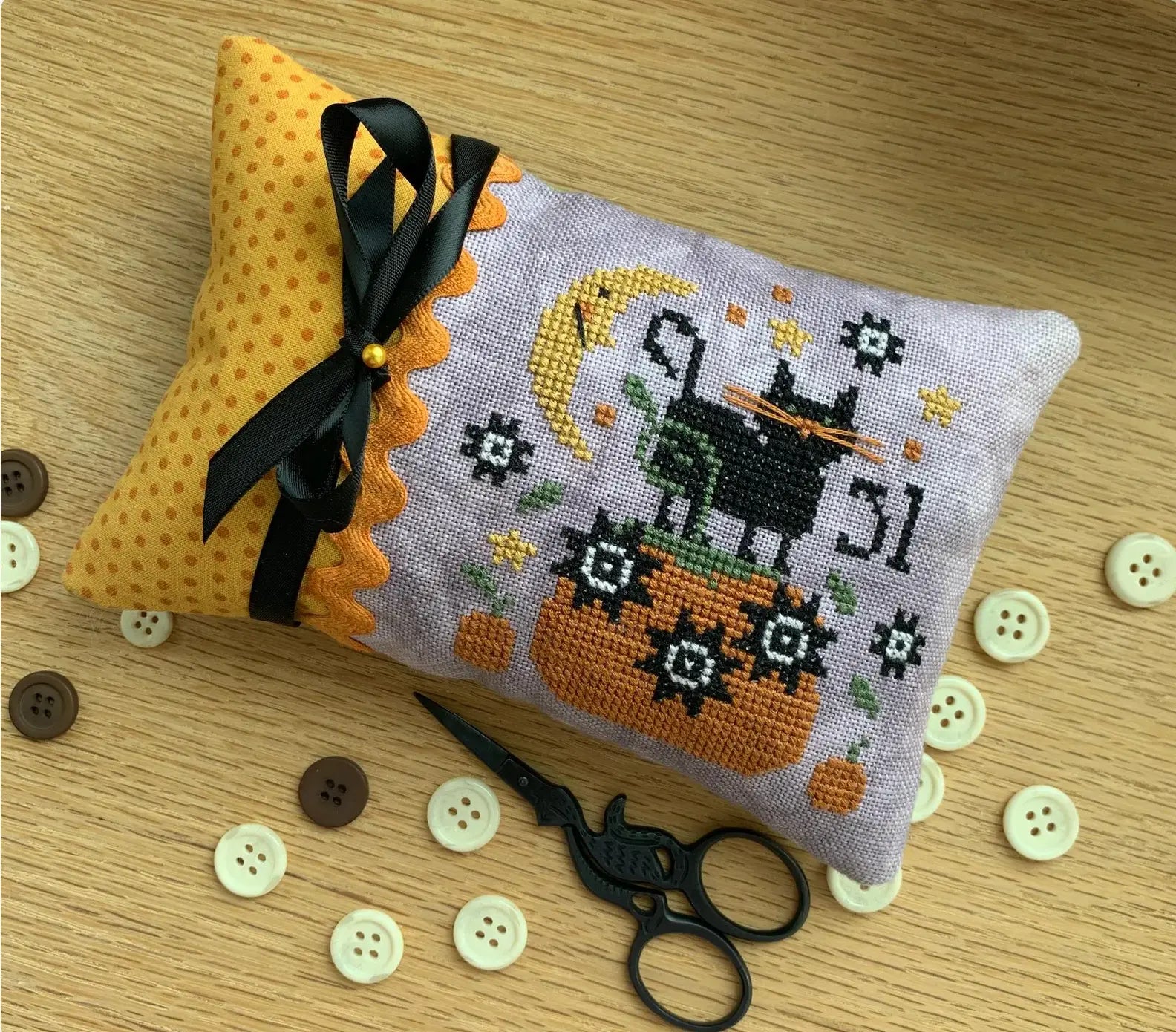 October 31st Pinkeep by Stitches by Ethel Stitches by Ethel