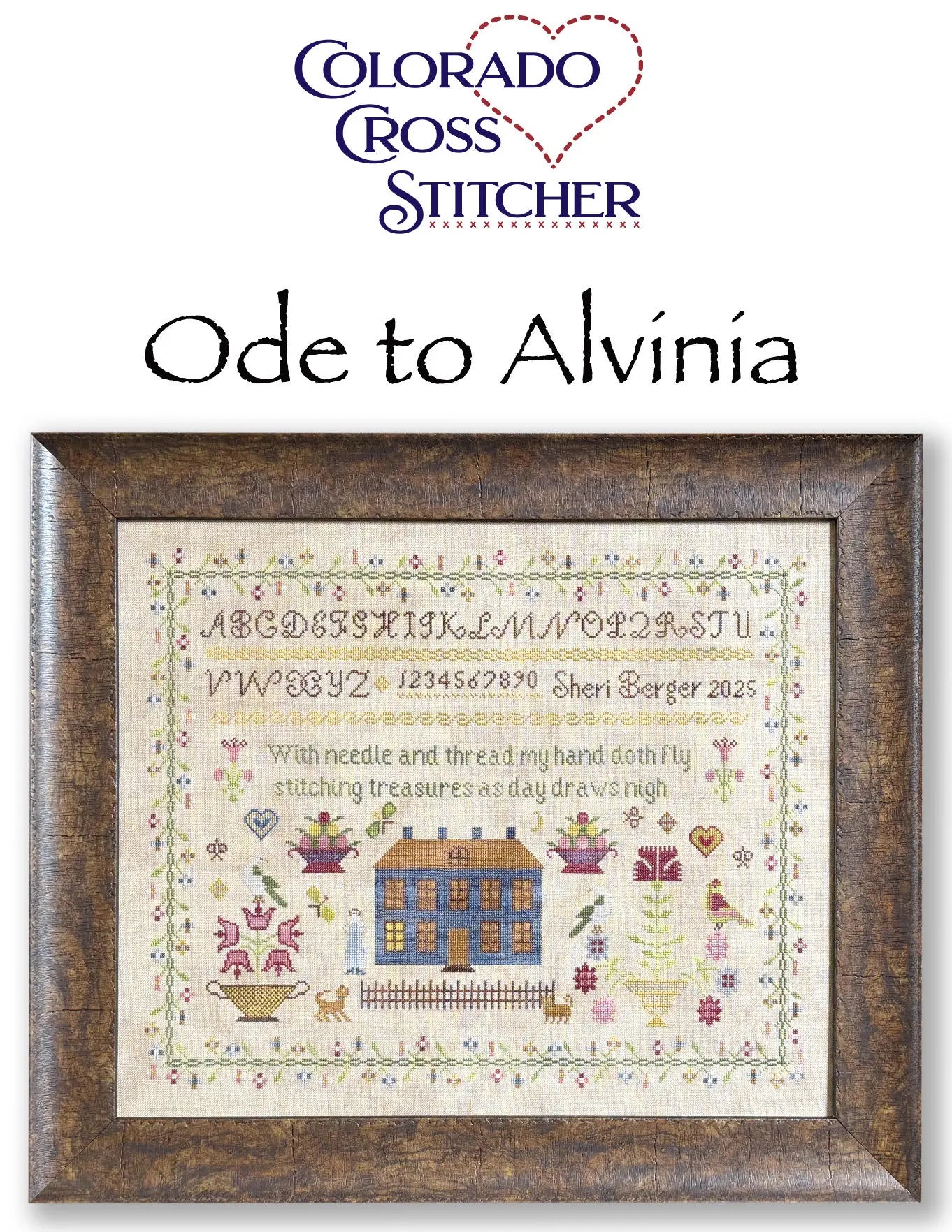 Ode to Alvinia by Colorado Cross Stitcher Colorado Cross Stitcher