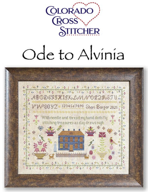 Ode to Alvinia by Colorado Cross Stitcher Colorado Cross Stitcher