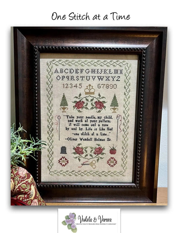 One Stitch At a Time by Violets & Verses - Colorado Cross Stitcher