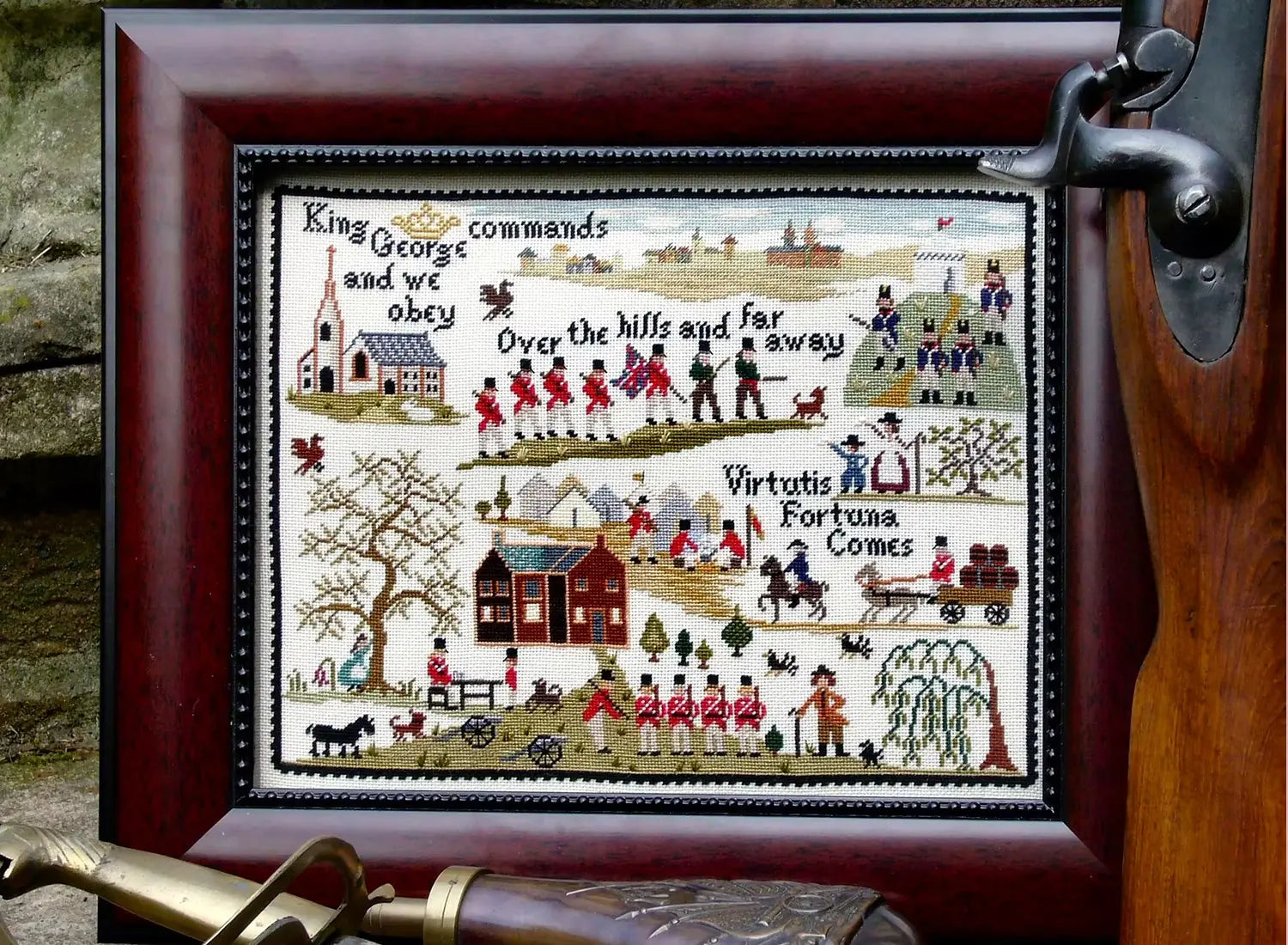 Over the Hills Sampler by The Sampler Company The Sampler Company