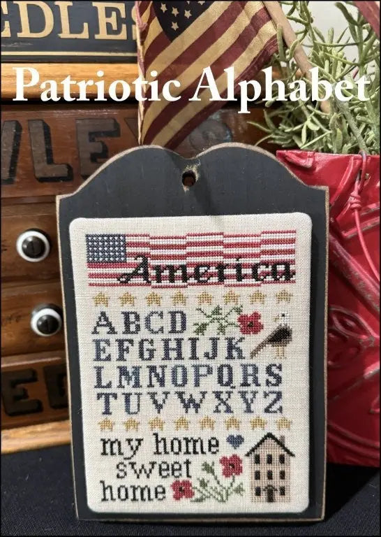 Patriotic Alphabet by The Scarlett House The Scarlett House