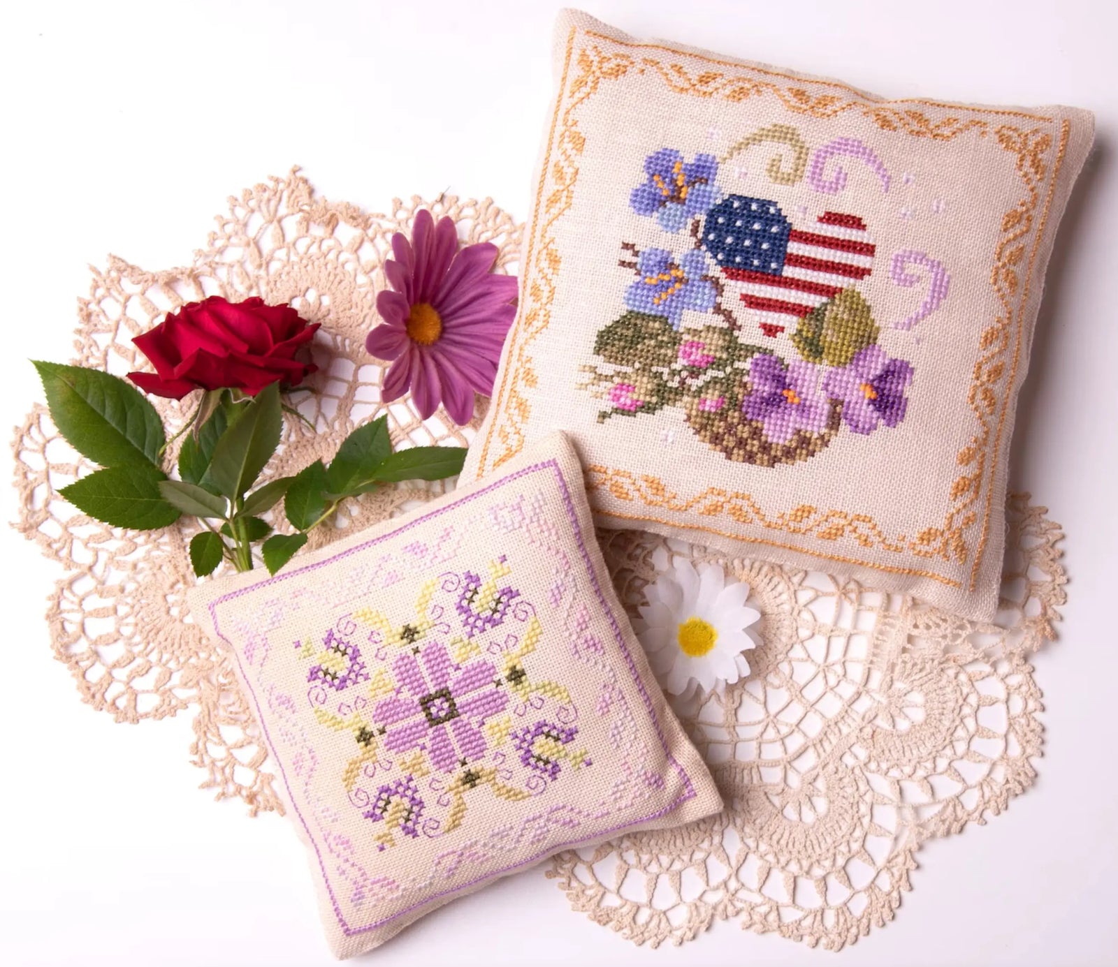 Patriotic Heart by Samplers and Primitives Samplers and Primitives