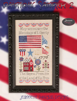 Patriotic Sampler by Jeannette Douglas Designs (Pre-order) Jeannette Douglas Designs