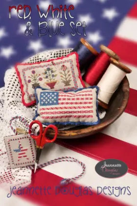 Patriotic Sampler by Jeannette Douglas Designs (Pre-order) Jeannette Douglas Designs