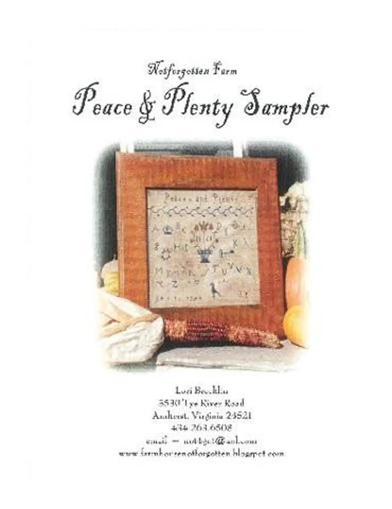 Peace & Plenty Sampler by Notforgotten farm Notforgotten Farm