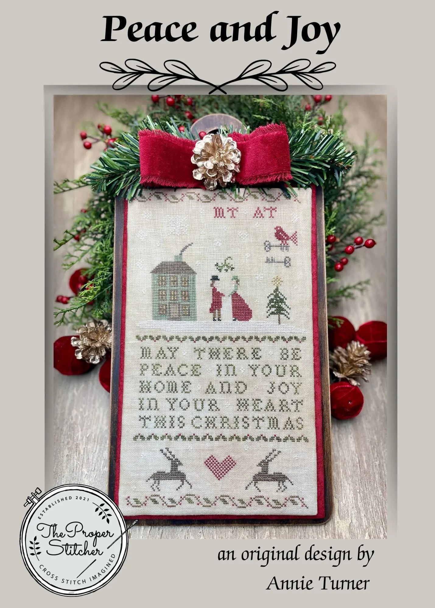 Peace and Joy by The Proper Stitcher The Proper Stitcher