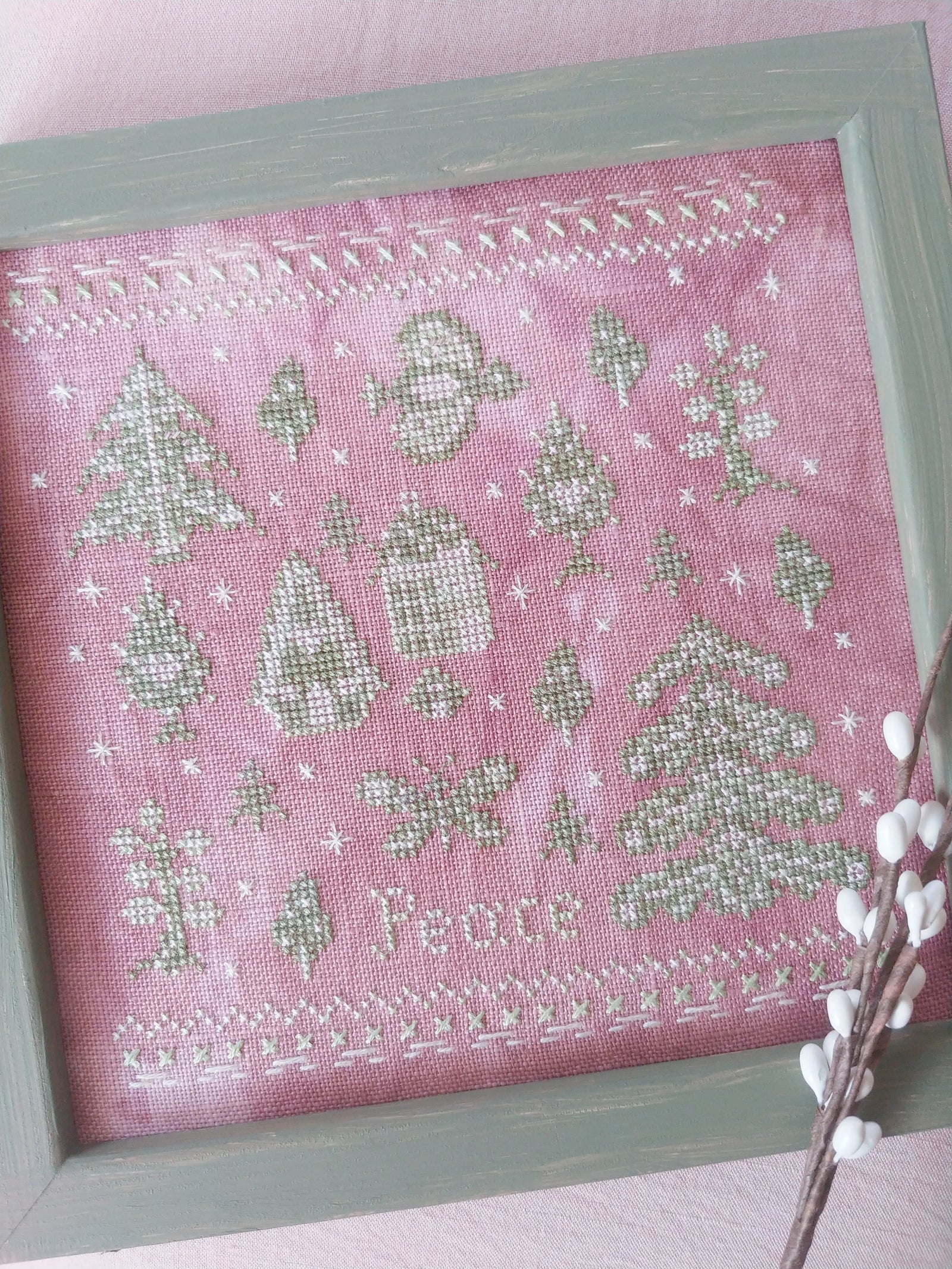 Peace on Earth Goodwill to All by Mojo Stitches (Pre-order) Mojo Stitches