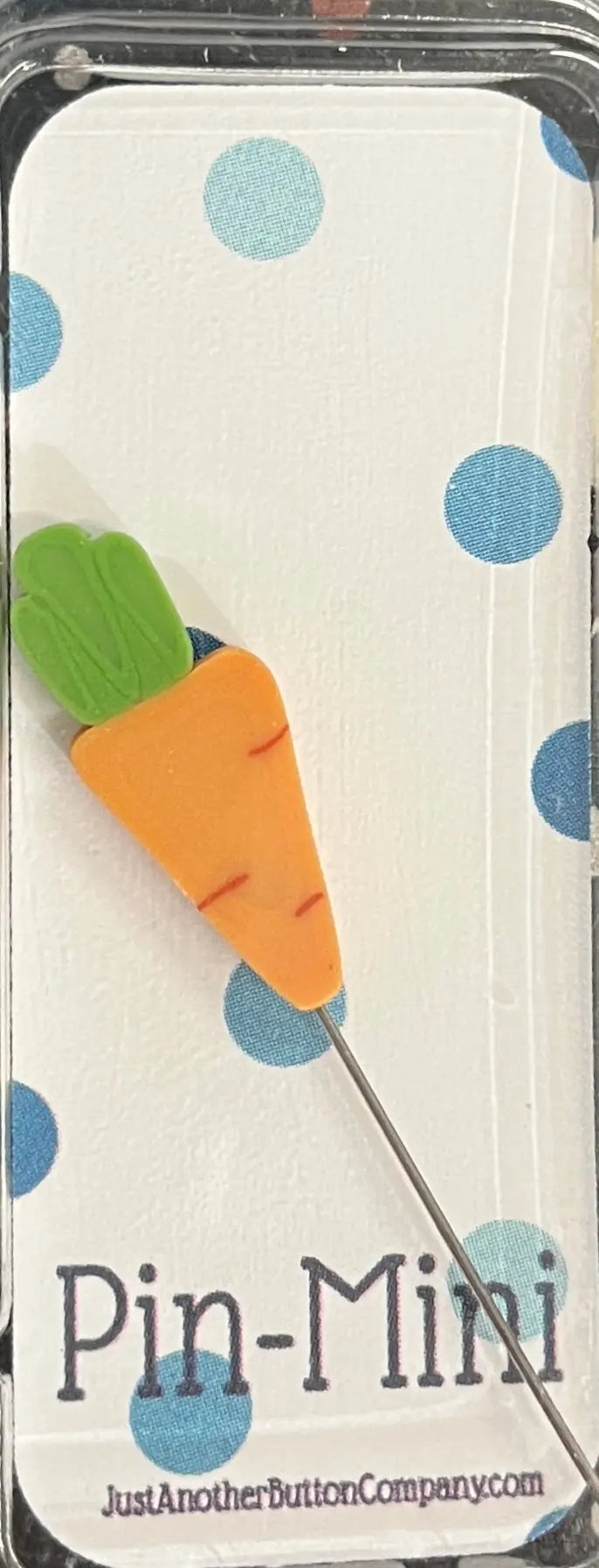 Peter's Carrot (593) by Just Another Button Company Just Another Button Co