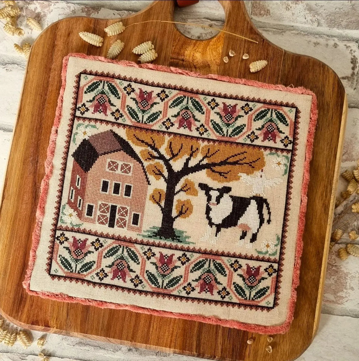 Pink Barn by The Artsy Housewive The Artsy Housewife