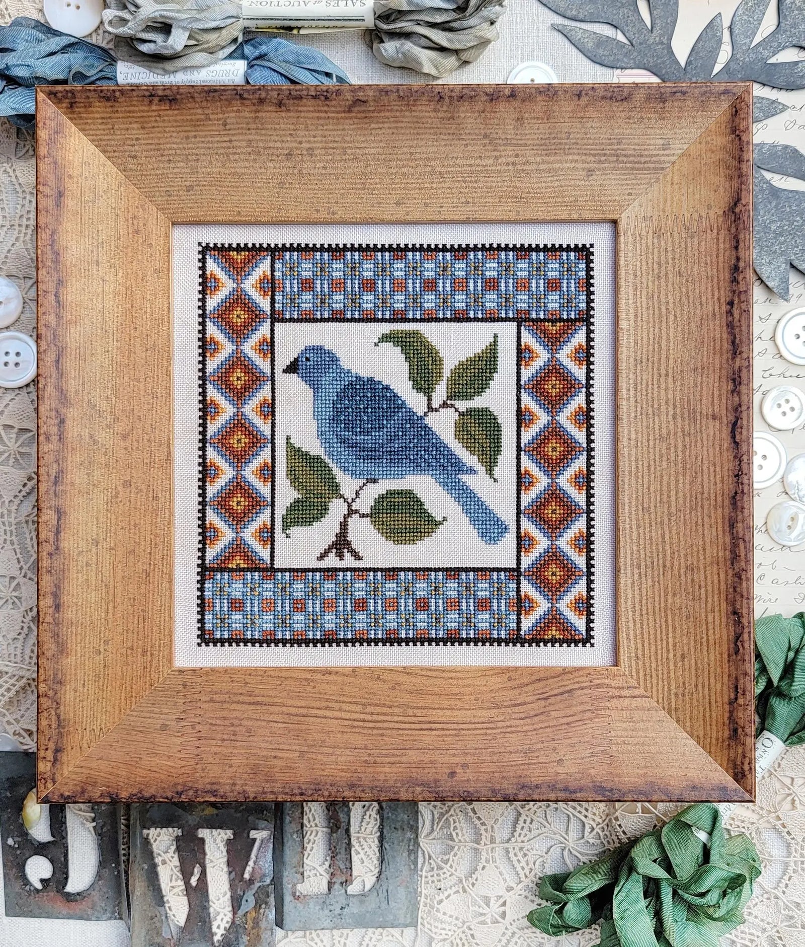 Plaid Bird by Hello from Liz Mathews (Pre-order) Hello from Liz Mathews