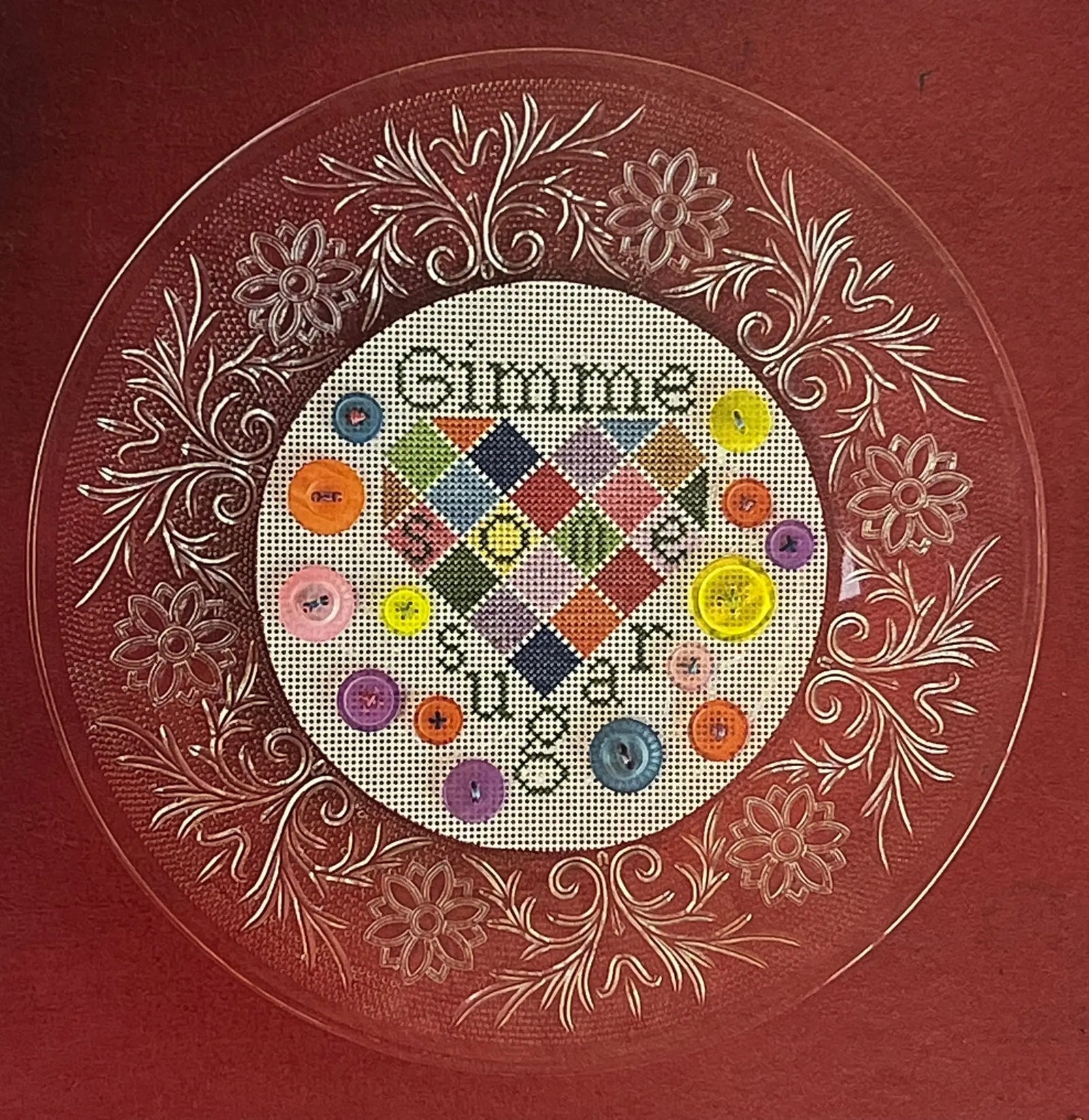 Plate-i-tudes Gimme some Sugar by NeedleWork Press NeedleWork Press