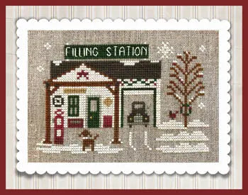 Pop's Filling Station by Little House Needleworks Little House Needleworks
