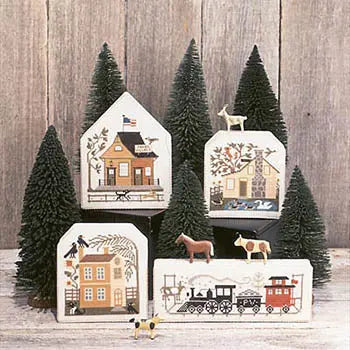 Prairie Village I by The Prairie Schooler The Prairie Schooler