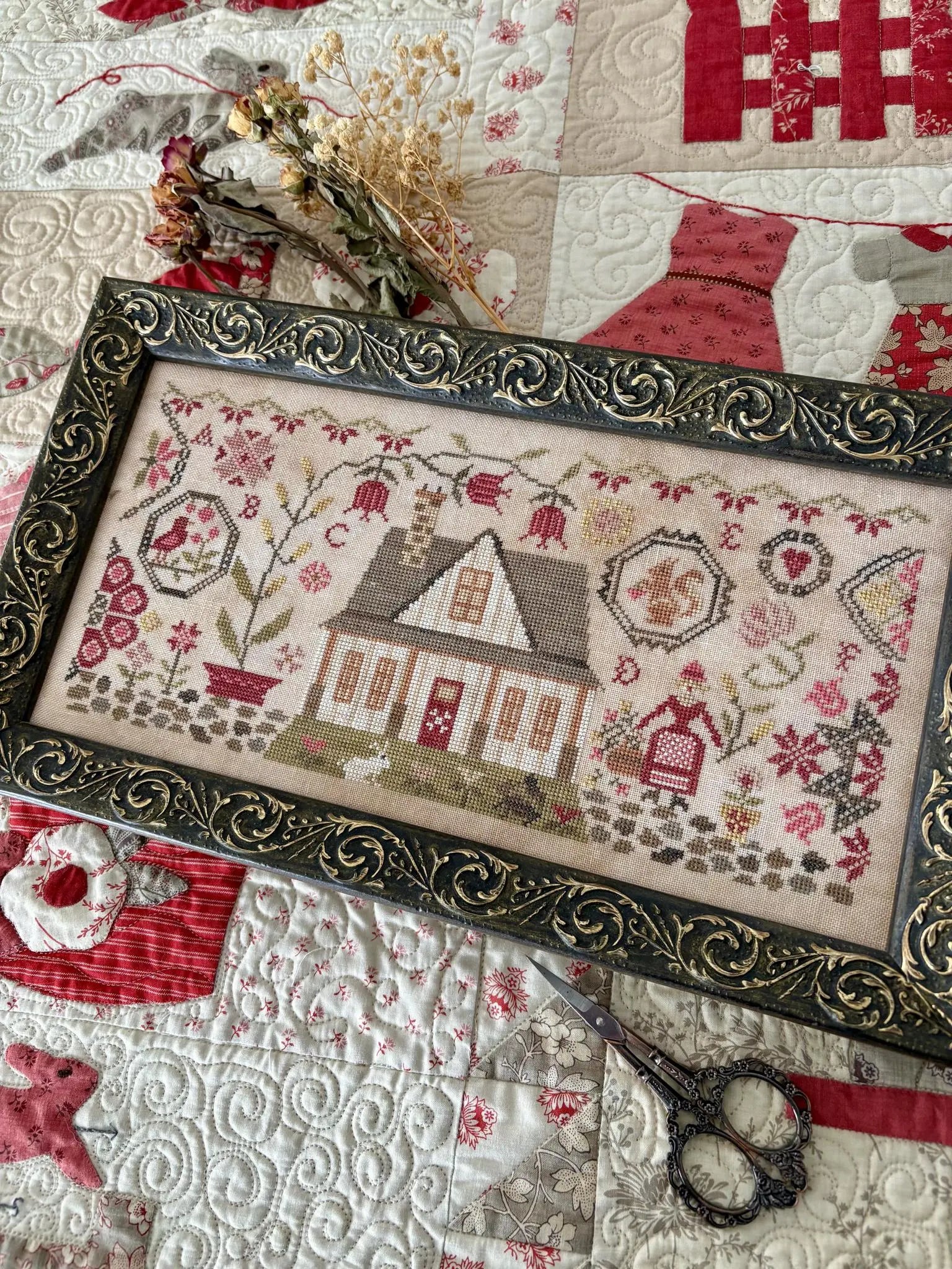 Quaker Farmhouse by Pansy Patch & Blueberry Ridge (Pre-order) Pansy Patch