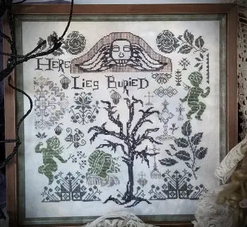 Quaker Gone Haunted by ByGone Stitches ByGone Stitches