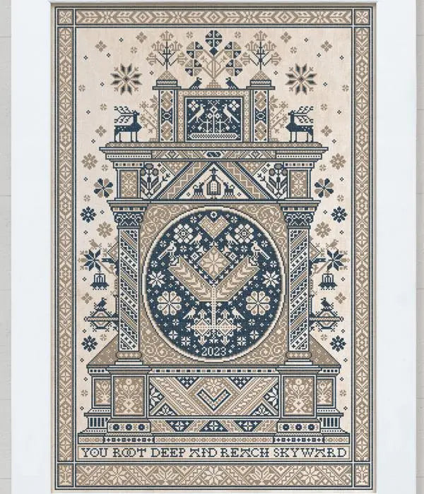 Reaching Skyward (2023 SAL) by Modern Folk Embroidery Modern Folk Embroidery