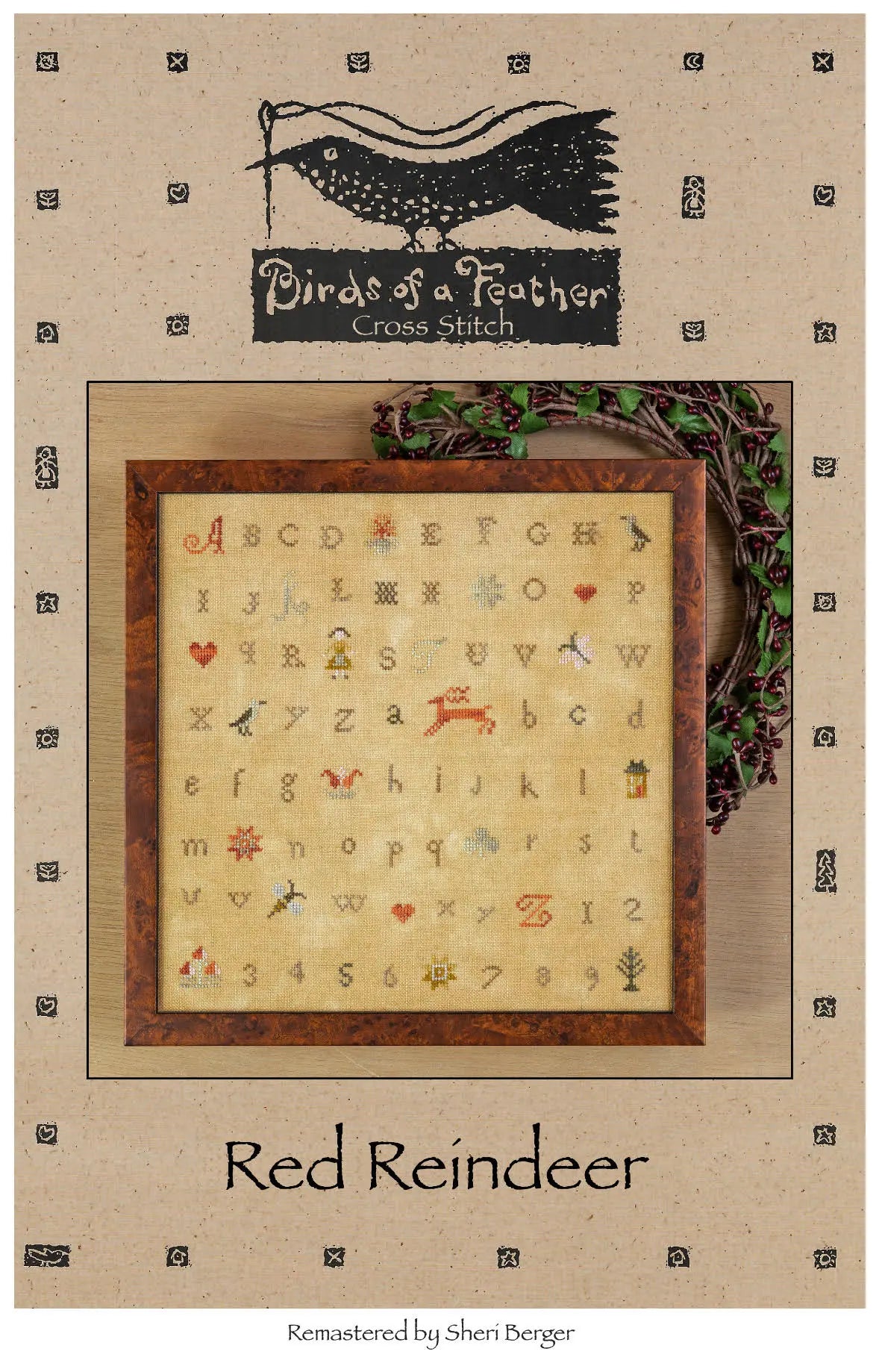 Red Reindeer by Birds of a Feather Birds of a Feather