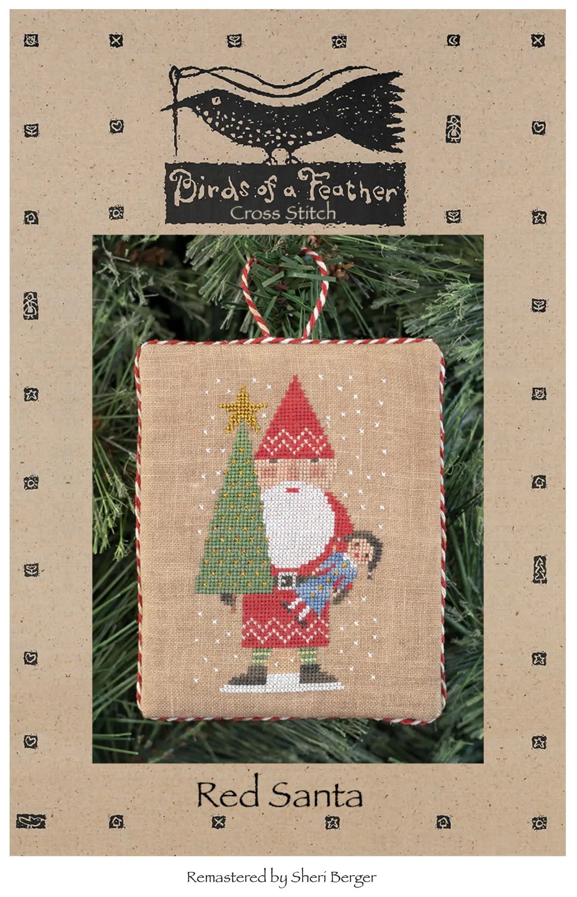 Red Santa by Birds of a Feather Birds of a Feather