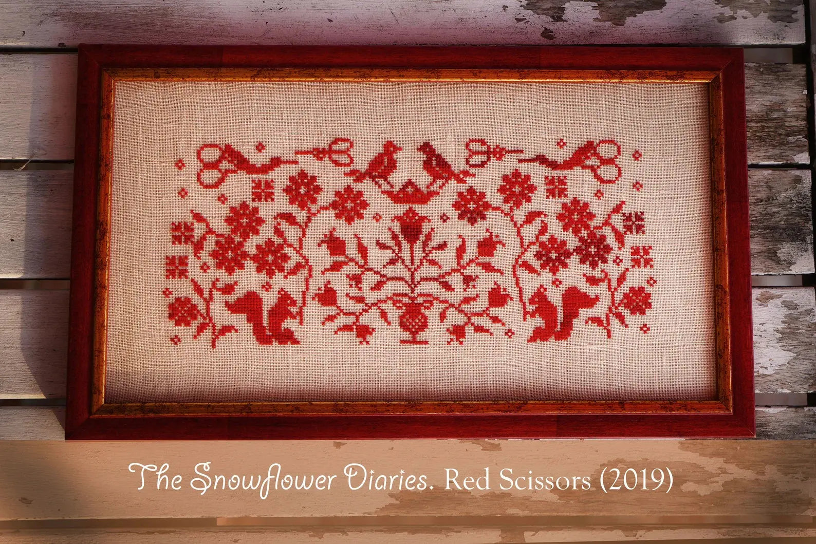 Red Scissors by The Snowflower Diaries The Snowflower Diaries