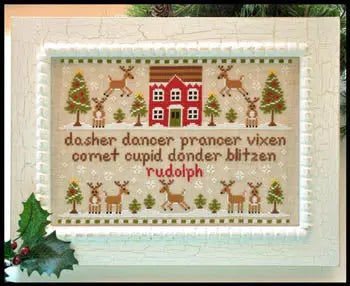 Reindeer Games by Country Cottage Needleworks Country Cottage Needleworks