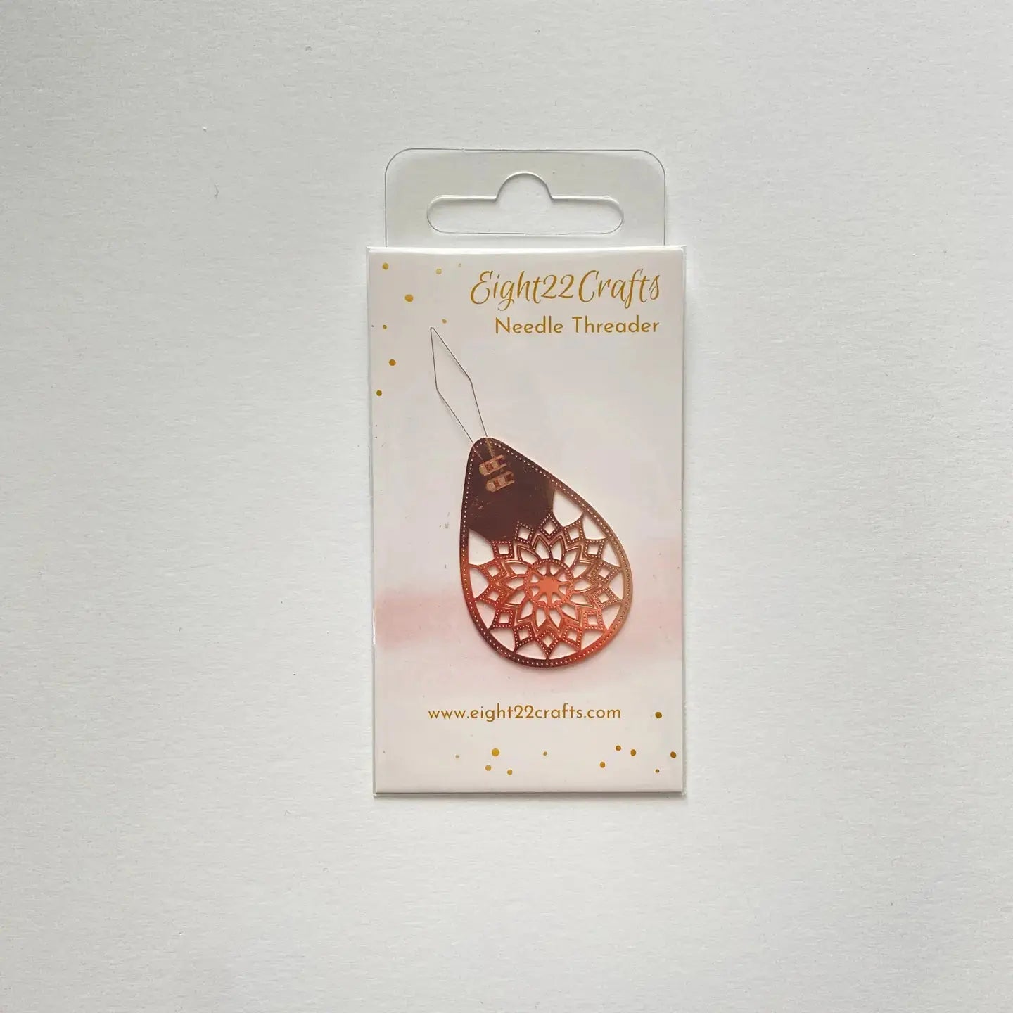 Rose Gold Needle Threader eight22crafts