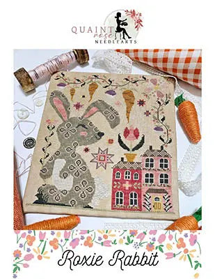 Roxie Rabbit by Quaint Rose Needlearts Quaint Rose Needlearts